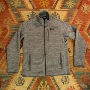 Patagonia Better Sweater Fleece Jacket - Men's Medium heather gray